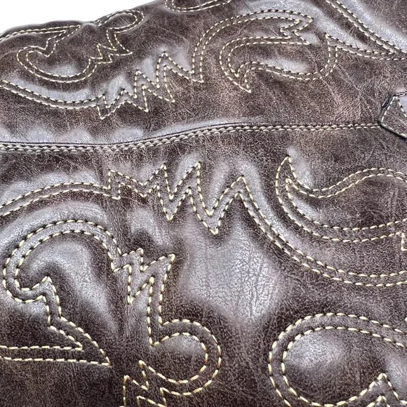 Cloudwalker by Avenue Abby Pointed Toe Side Zipperr Cowgirl Boots - Picture 12 of 15